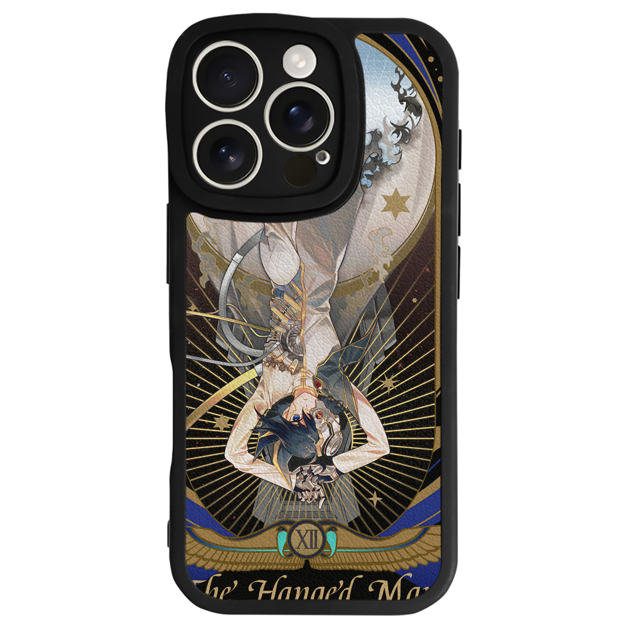 （画像用） 遊☆戯☆王 Yu-Gi-Oh! 【iPhone 16シリーズ対応】シリコンスマホケース（レザー調） 材質：シリコン
